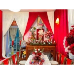 TRANG TRÍ GIA TIÊN TONE ĐỎ ĐẸP