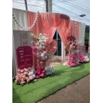 CỔNG HOA CƯỚI HOA LỤA