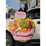 GIỎ TRÁI CÂY VS HOA TƯƠI