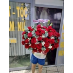 HOA SINH NHẬT  (HỒNG BIÊN CAO LÃNH ĐỒNG THÁP: CỔNG RỒNG PHỤNG - MÂM QUẢ - HOA TƯƠI)