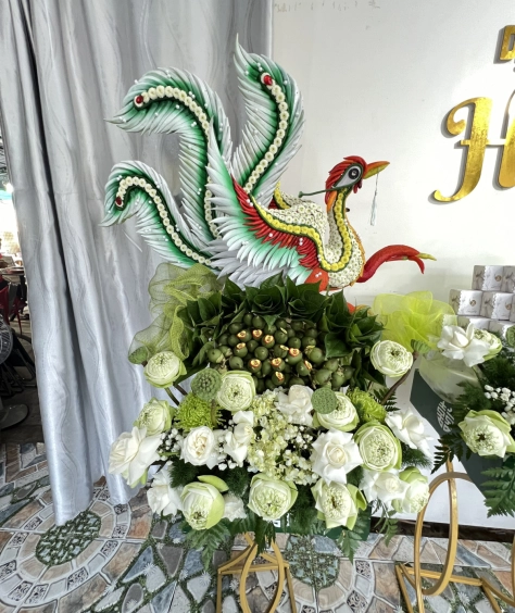 Mâm Quả Gia Tiên Hồng Biên - Nét Đẹp Truyền Thống Cho Ngày Cưới