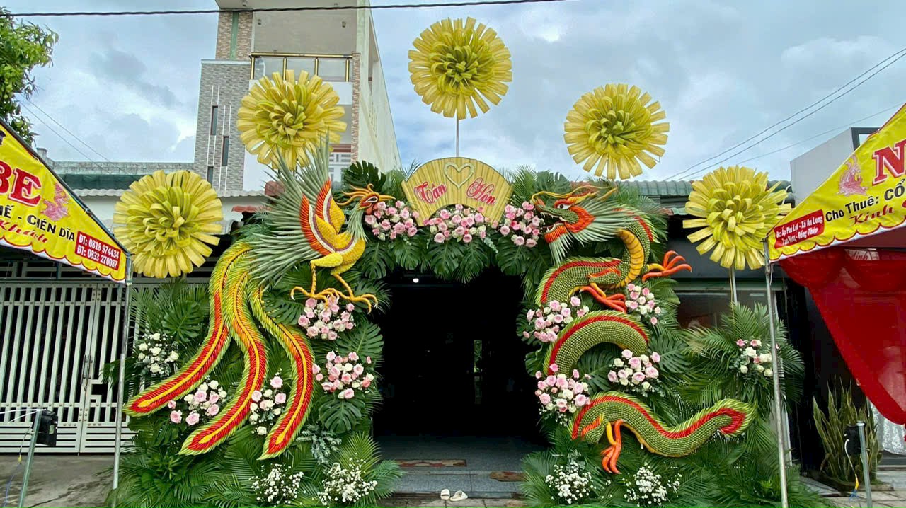 CỔNG CƯỚI RỒNG PHỤNG MỸ XƯƠNG
