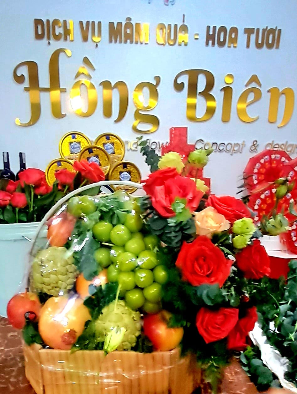 GIỎ TRÁI CÂY, HOA ĐI ĐÁM