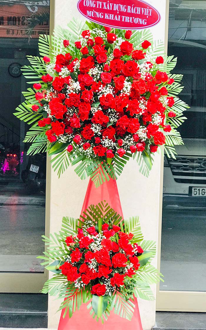 Hoa Khai Trương 2 tầng