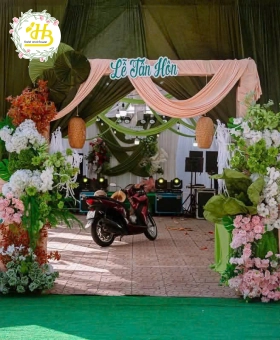 CỔNG HOA CƯỚI ĐẸP 001