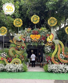 CỔNG CƯỚI RỒNG PHỤNG ĐẸP MẪU 022