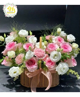 giỏ hoa xinh