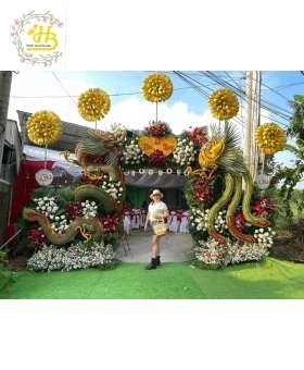 CỔNG CƯỚI RỒNG PHỤNG ĐẸP MẪU 003