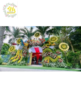 CỔNG CƯỚI RỒNG PHỤNG 