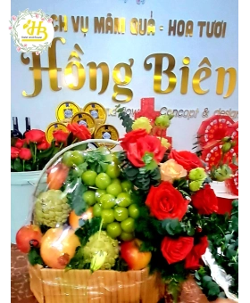 GIỎ TRÁI CÂY, HOA ĐI ĐÁM
