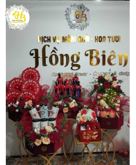 mâm quả hiện đại mỹ xương